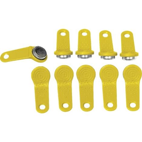 Llave de usuario amarilla (10x) PIUSI F1590400A