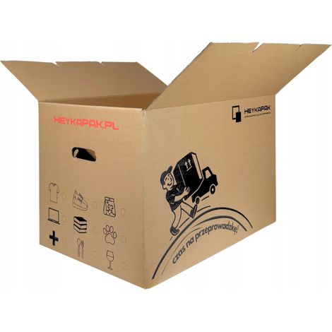 Heykapak Umzugskiste 80L 580x380x380mm B - 5 Stück