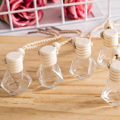 Lot de 10 désodorisants pour voiture, aromathérapie, diffuseur d'huiles essentielles à suspendre - Accessoires de décoration (1/4)