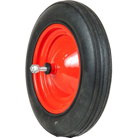 Vigor-Blinky Ruote per Carriole Perno Corto 17cm Piena (1/2)