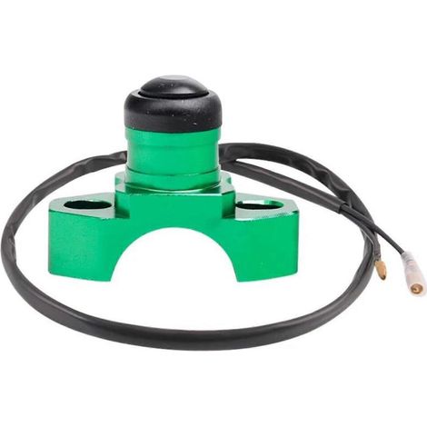 Interruttore a pulsante per bobina di accensione moto, avviamento motore, interruttore di spegnimento/accensione, accensione CNC universale (interruttore di avviamento) (1/2)