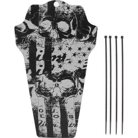 Universeller Vorder- und Hinterradschutz für Mountainbikes und Falträder, Totenkopf-Typ (1/5)