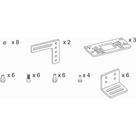 KS800B2 Gruppo Staffe B2 Per Componenti Di Kit Sostitutivo DITEC ENTREMATIC KS800B2