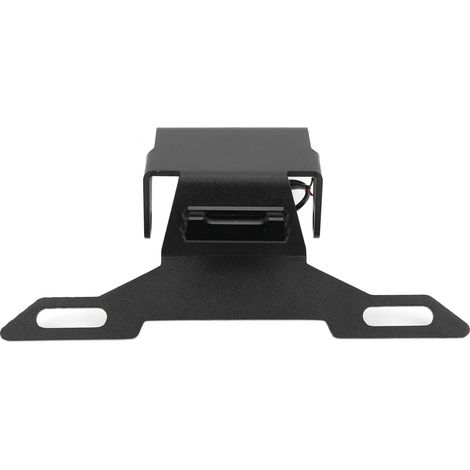 Support de plaque d'immatriculation avec éclairage LED, supprime le garde-boue, compatible Kawasaki H2SX ZX1000 2018 et plus (1/5)