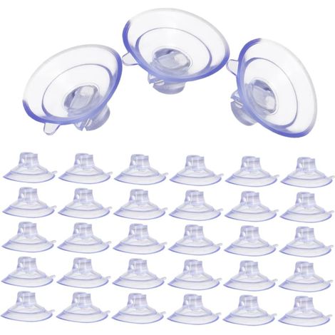60pièces Ventouses Pour Fenêtres Petites Ventouses à Ventouse Pour Guirlandes Lumineuses Supports De Câble (1/5)