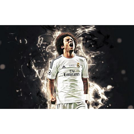 Papier peint panoramique Football - Joueur de Foot - 130 cm x 81 cm (1/2)
