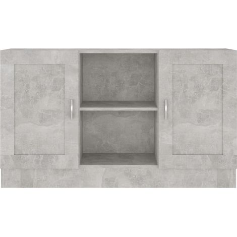 Buffet Gris béton 120x30,5x70 (1/5)
