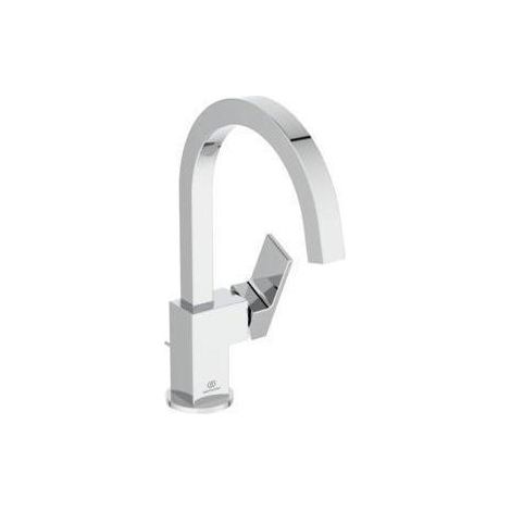 Ideal Standard Waschischarmatur Extra Ausld.190mm h.Auslauf m.Ablgarn. Chrom, BD504AA (1/2)