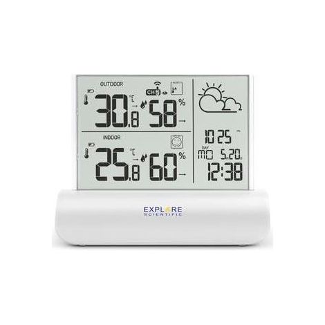 Explore Scientific WSH4501 Weiß LCD