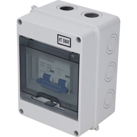 MCB PV-Kombinationsbox-Trennschalter 500 V DC mit wasserdichter IP65-Verteilerbox (1/4)