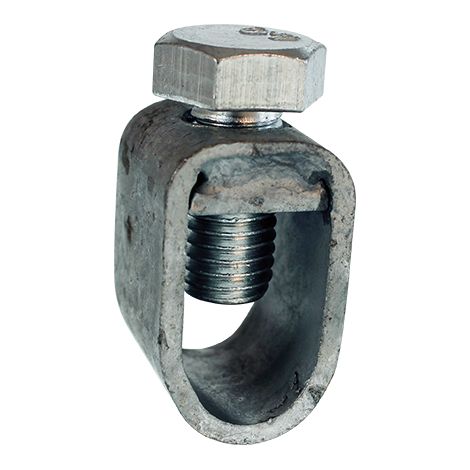 70504 Eur'ohm Bride Galvanisé Pour Piquet De Terre Galvanisé