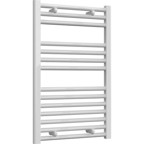 Reina Diva White Electric Towel Rail 800mm High x 500mm Wide (Standard Element) (1/5)