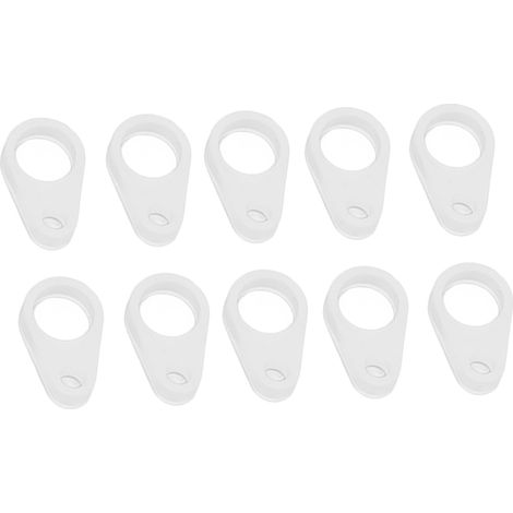 10 clips adaptateurs anti-perte pour appareils auditifs, anneau silicone universel pour seniors et enfants, maintien sécurisé (1/5)