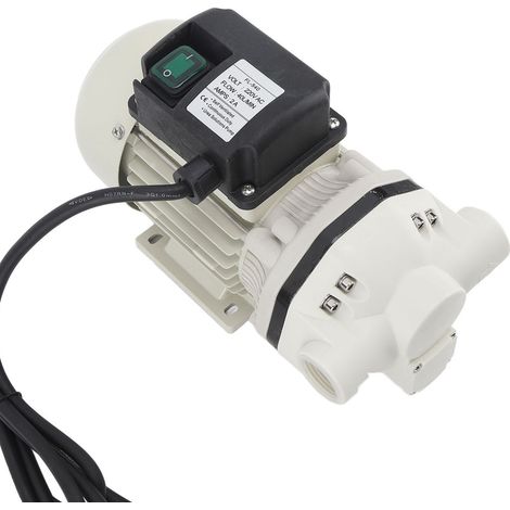 Elektrische Membranpumpe für Harnstoffbewässerung, selbstansaugend, hohe Fördermenge, 10,5 GPM, 50,75 PSI, 40 l, 10 m Förderhöhe, 400 W, EU-Stecker, 220 V AC (1/5)