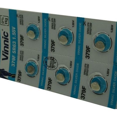 Pack de 10 piles Vinnic pour CITIZEN 280-59 (1/2)