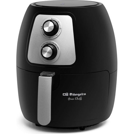 Freidora de Aire 4L ORBEGOZO FDR 60 4L   1500W, REF 17822, Negro (1/5)