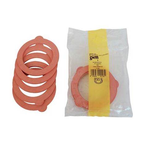 GUARNIZIONE X VASO VETRO ERMETICO SELF - GOMMA H.MM 3 CF=PZ 5- 30 confezioni