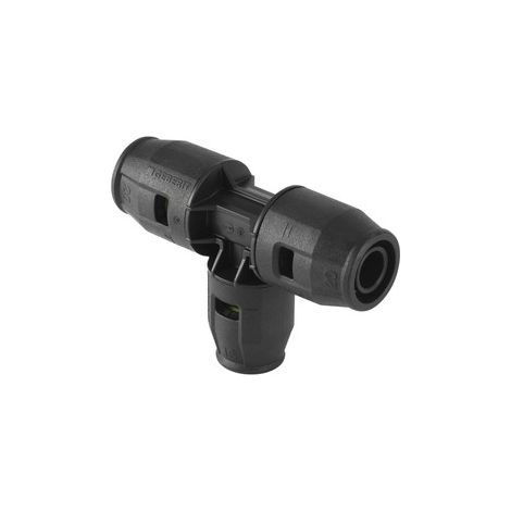 GEBERIT Pushfit Raccordo Tee Ridotto Intermedio Pvdf Ø20X16X20Mm - 651.311.00.1 (1/2)