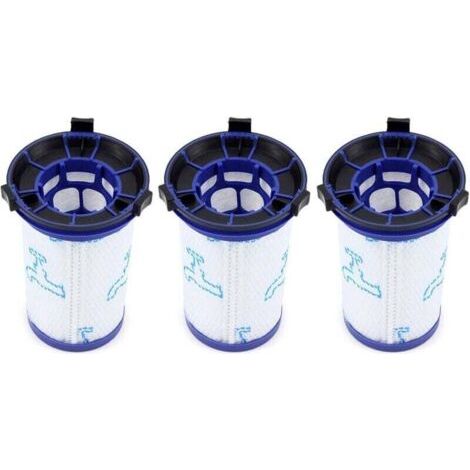 Lot de 3 Filtre de remplacement pour Rowenta Air Force 360 / X-Pert Essential 260 Aspirateur sans fil RH9037 RH9038 RH9039 RH9051 RH9057 RH9079 RH9081 RH9086 (Alternative au ZR009001) (1/4)
