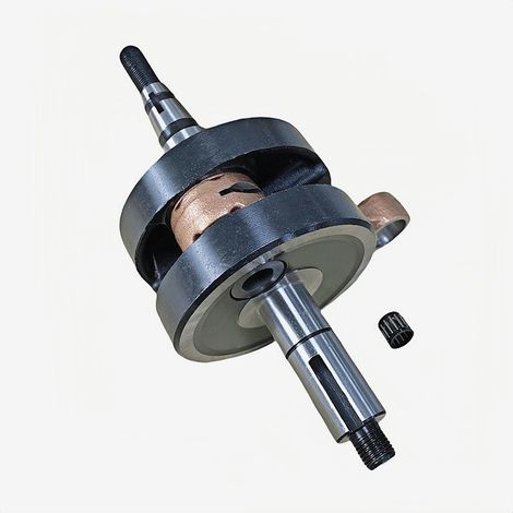 Crankshaft parts for DT125 motorcycles, compatible with Yamaha DT125 crankshafts. (1/4)