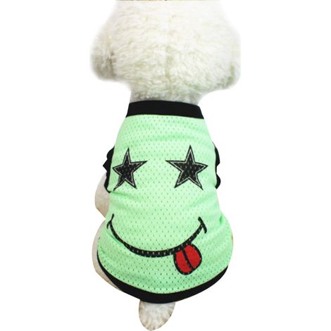 Gilet Pour Chien - Maille Respirante En Polyester - Pour Été Et Promenade - Taille Unique (1/5)