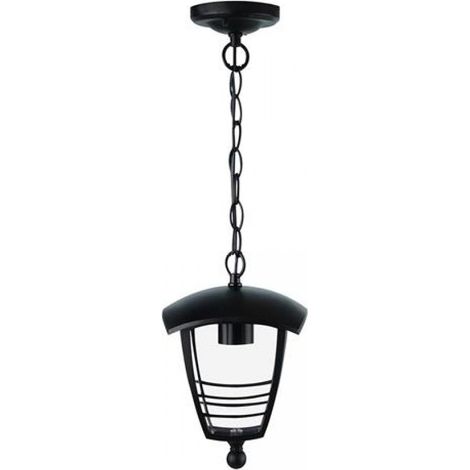 Suspension NAR-2 E27 60W IP44 noir
