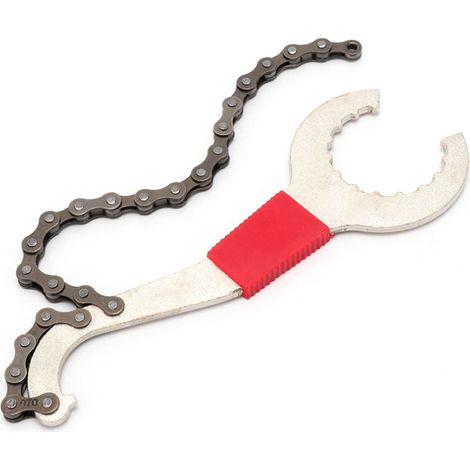 Ensemble de 5 outils de réparation de vélo avec poignée ergonomique et antirouille, accessoires pour le cyclisme en extérieur (1/5)