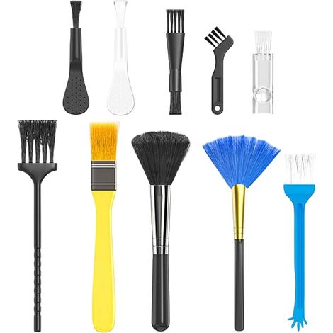Kit per la pulizia della tastiera - 10 pezzi per la pulizia della tastiera del computer - Compatto e leggero per tablet, computer, desktop, mouse e viaggi (1/5)