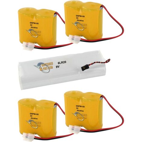 PACK PILES COMPATIBLE PRIMAPROTECT ALARME PISCINE
