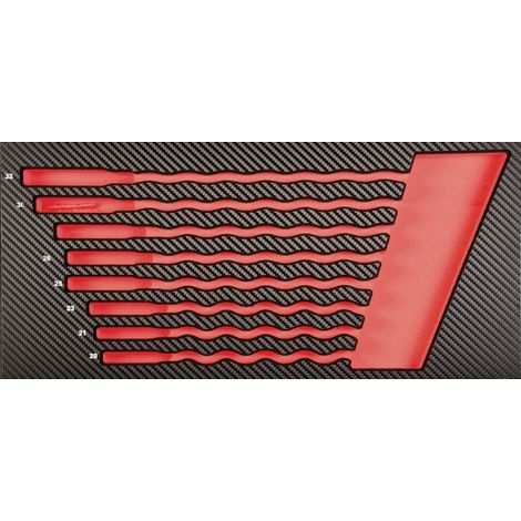 Projahn ProForm Einlage leer für 8 Gabelringschlüssel (1/2)