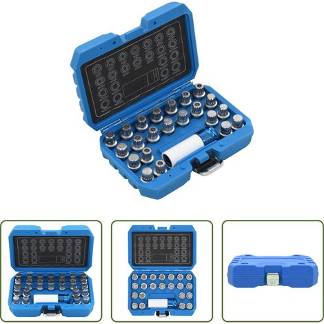 Outils de démontage -  Jeu de douilles de verrouillage de jante 23 pcs pour VAG (1/5)