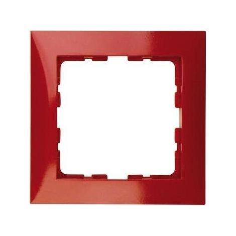 Berker Rahmen 1fach S.1 rot glänzend 10118962 (1/5)