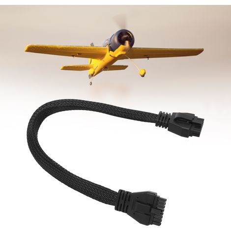Câble d'équilibre et adaptateur double couche pour batterie 12S, compatible chargeur OKCELL et modèles réduits d'avion RC (1/5)