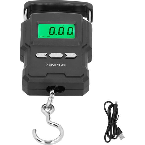 75 kg USB-wiederaufladbare tragbare Multifunktions-Expresswaage für Zuhause und Küche (1/5)