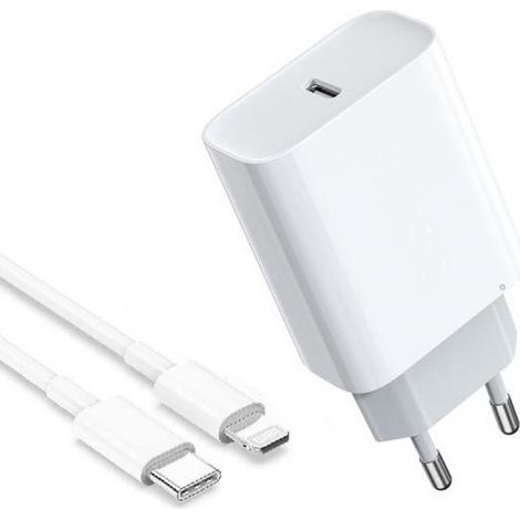 20-W-USB-C-Ladegerät für iPhone und iPad mit Kabel (1/3)
