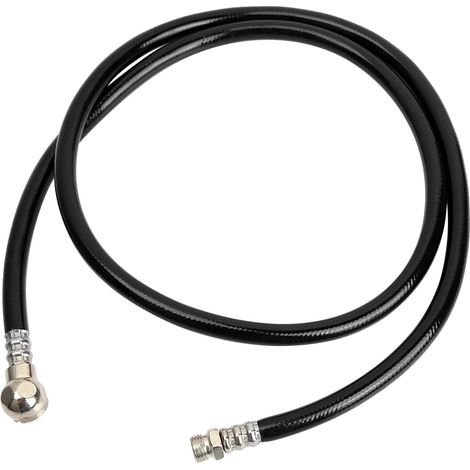 Tuyau de gonflage de pneus de 1 m/1,3 m de longueur, tuyau pneumatique en PVC 1/4", tuyau d'air 400 psi (1) (1/5)