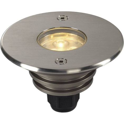 LV encastré DASAR 920 rond LED Inox 316 7W  3000K 12-25V IP67 - SLV - 233500 (1/5)