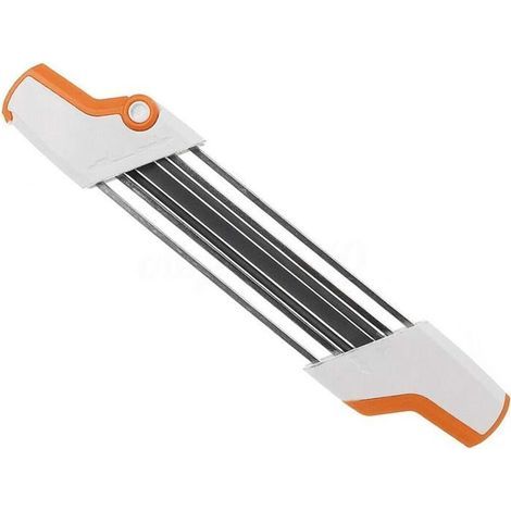 Affûteuse de lime pour chaîne - ZEMINPEOEL - 2 en 1 - Diam. 4,8 mm - Compatible .325" - Aiguise dents et limiteurs (1/4)