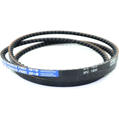 Courroie type trapézoïdale crantée XPZ1800