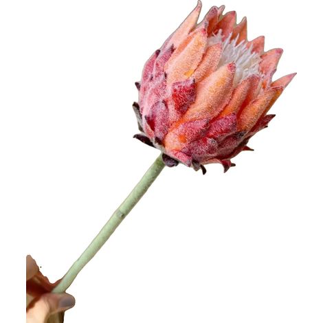 Künstliche Blume, elegante Wohnkultur, perfekt für Veranstaltungen, Orange (1/2)