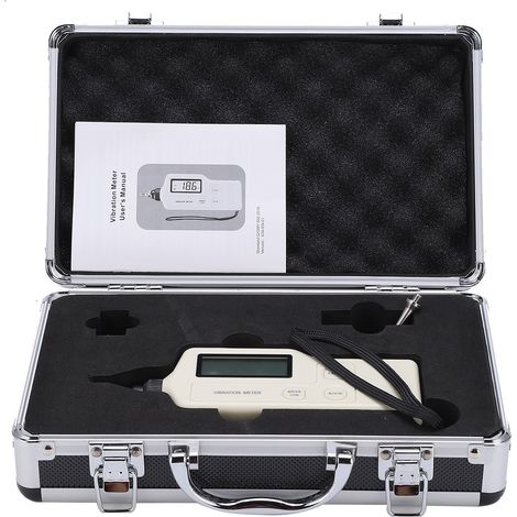 Jauge de vibrations mécaniques 63A LCD, dépannage, compteur Portable multifonctionnel de haute précision (1/5)