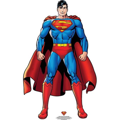 Figurine en carton - Superman - DC Comics - Haut 92 cm