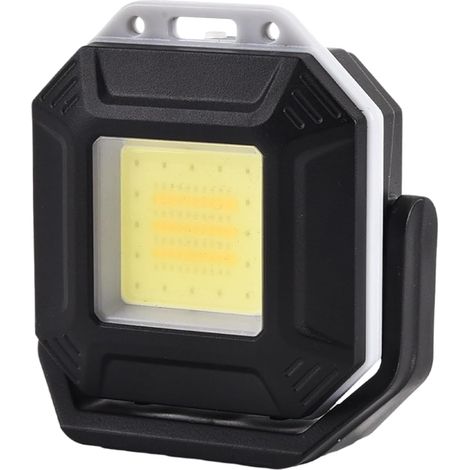 Campingleuchten Magnetisches tragbares Arbeitslicht - Wasserdichte, über USB wiederaufladbare helle Lampe für Angelabenteuer, Outdoor-Werkstatt A