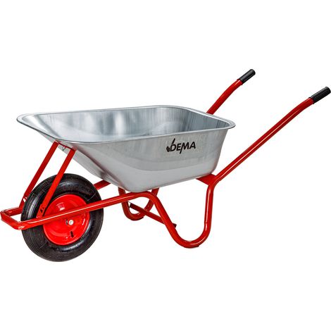 Profi Schubkarre Transportkarre Gartenschubkarre Karre 75 L Wanne bis 190 kg