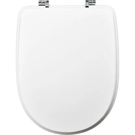 Sedile wc in mdf serie aretusina con cerniere in metallo regolabili (1/4)
