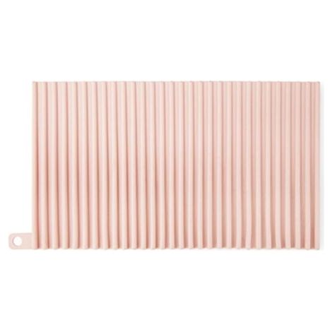 Pair Planche à Laver Antidérapante Souple Washboard Compact Pour Linge Pour Voyage Et Usage Domestique Nettoyage -vêtements Et Chaussettes, rose (1/5)