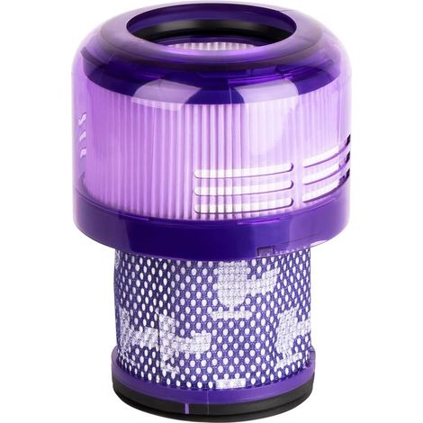 YanBan Lot de 2 pré-filtres pour le moteur, compatibles avec les aspirateurs sans fil Dyson SV18 V10 Digital Slim - Numéro de pièce 970612-01 (1/4)