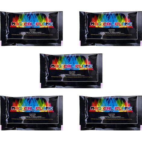 pièces pour créer des flammes colorées et des taches de flamme