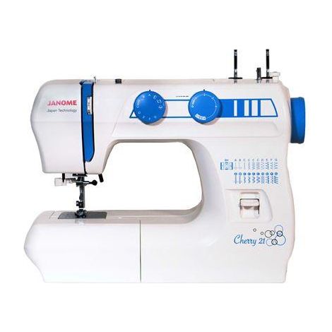 Janome Cherry 21 Macchina da cucire bianca 21 programmi (1/3)