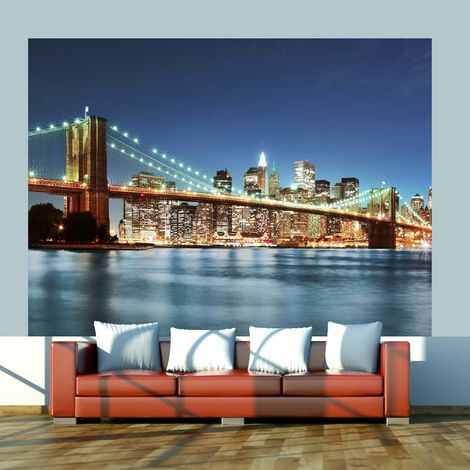 Fotomurale - Il Ponte di Brooklyn luccicante - 300x231 (1/4)